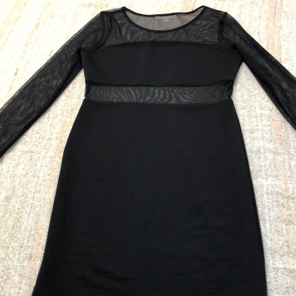 Painted Threads Mesh Dress - Picture 5 of 5